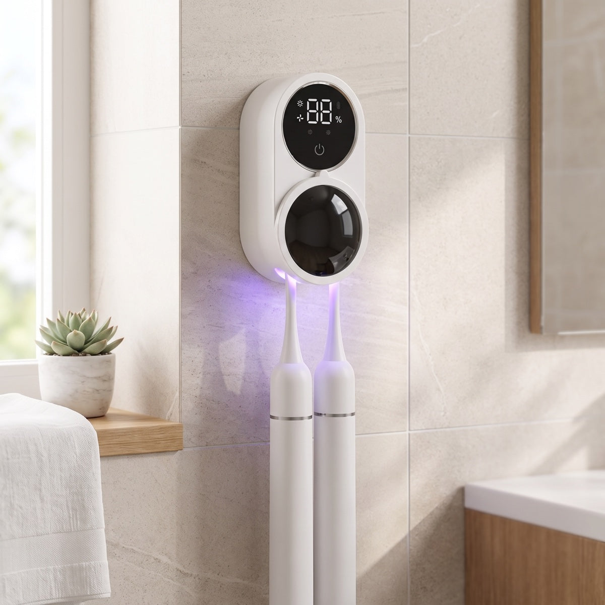 Glowline's UV Toothbrush Sanitizer PRO